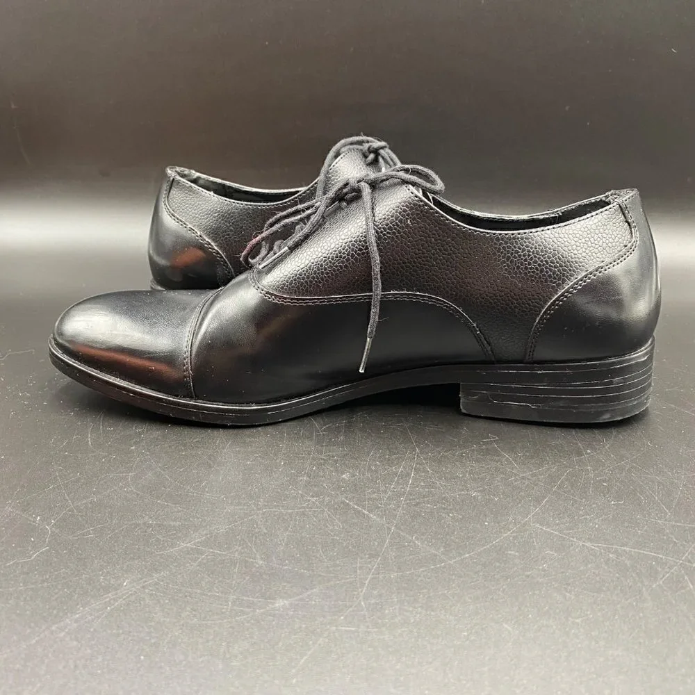 Zara Man Black Lace Up Shoes Men’s Size 40/U.S. 7
